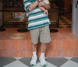 Giay Adidas Maxxwavy 'White Green' IF8748