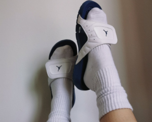 Dep Nike Air Jordan Hydro 12 'White French Blue' 820267-107