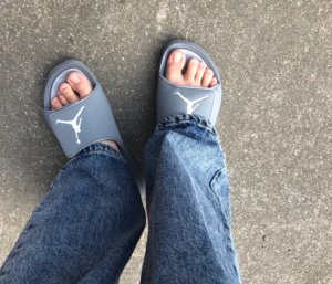 Dep Nike Jordan Hydro 6 'Cool White Wolf Grey' 881473-004