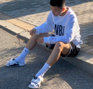 Dep Nike Air Jordan Hydro 11 Slides 'White Black' AJ0022-107