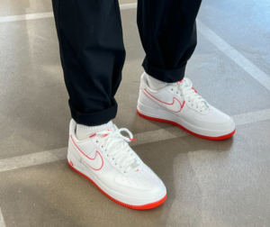 Giay Nike Air Force 1 Low 'White Orange' DV0788-102