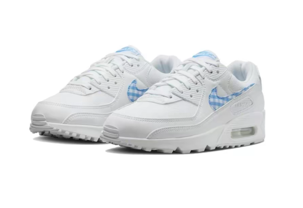 Giay Nike Air Max 90 'Blue Gingham' FQ0207-100