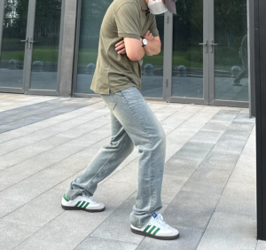 Giay Adidas Samba OG 'Footwear White Green' IG1024