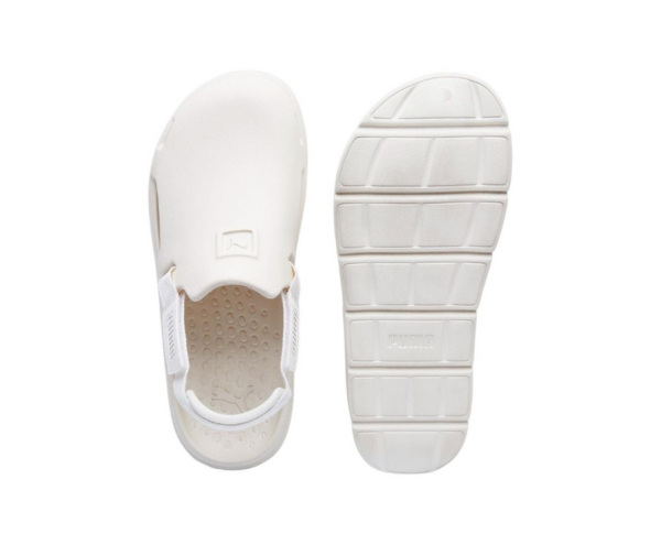 Dep Puma Shibui Mule 'Warm White' 394883-03