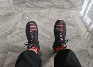 Giay Adidas Derrick Rose 9 GEEK UP 'Black White Red' EE6846