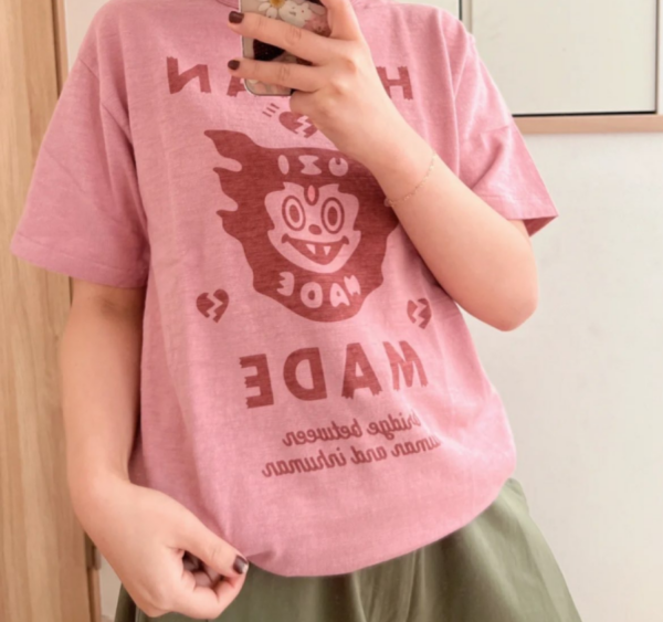 Ao Human Made Uzi Made T-Shirt #2 'Pink'