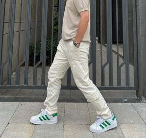 Giay Adidas Superstar XLG 'White Green' IF8069