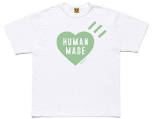 Ao Human Made SS21 Big Heart 'White'