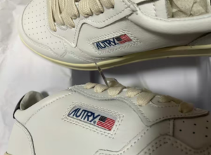 Giay Autry Medalist Low Leather 'White Blue' AULM-LL12