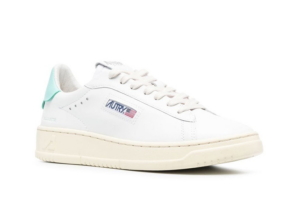 Giay Autry Dallas Low Leather 'White Turquoise' ADLW-NW11