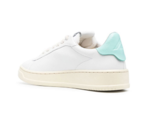 Giay Autry Dallas Low Leather 'White Turquoise' ADLW-NW11