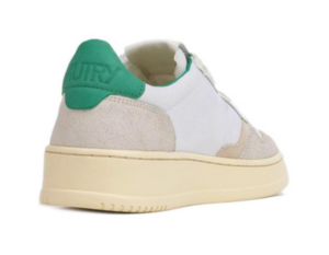 Giay Autry Medalist Low Leather 'White Green' AULM-CN03