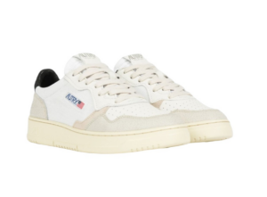 Giay Autry Medalist Low Leather 'White Black' AULM-CN02