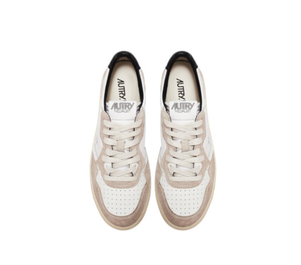 Giay Autry Medalist Low 'White Black' AULW-LD02