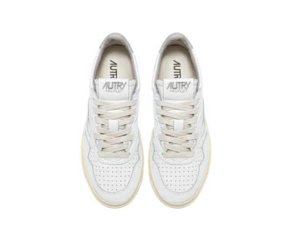 Giay Autry Medalist Low 'White Gray' AULM-BB50