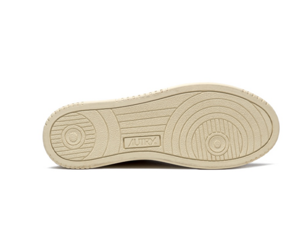 Giay Autry Medalist Low Goatskin 'Beige' AULM-GG22