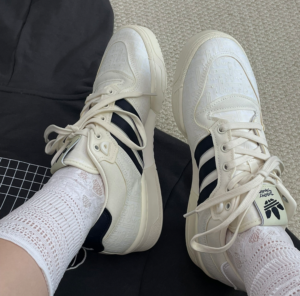 Giay Adidas Originals Rivalry Low 86 'White Black Silver' IE4849