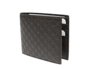 Vi Gucci Micro GG Ssima Bi-Fold 'Brown' 260987-BMJ1N-2044