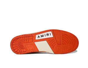 Giay Amiri Skel Top Hi 'Bandana White Orange' PS22MFS016-665