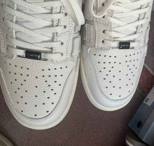 Giay Amiri Skel Low 'White' PXMFS006000-194