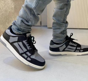 Giay Amiri Skel-Top Low 'Black Grey' MFS003-016