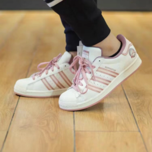 Giay Adidas Original Super Star 'Pink Beige' IE5528