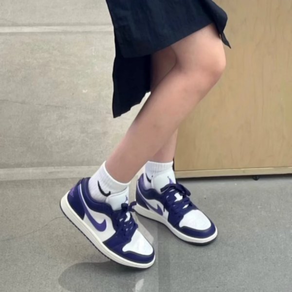Giay Nike Air Jordan 1 Low 'Sky J Purple' 553558-515