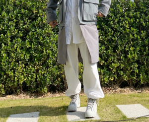 Giay Converse A-Cold-Wall x Chuck Taylor All Star Lugged High 'Grey Violet' 168177C