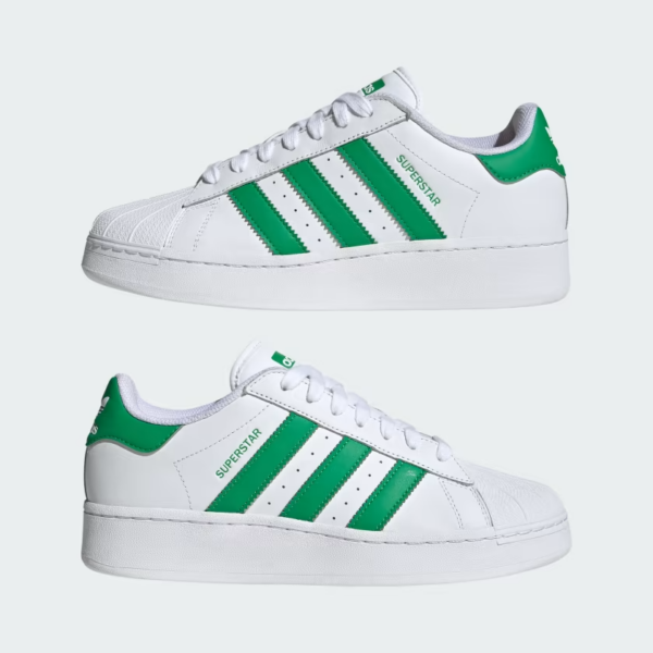 Giay Adidas Superstar XLG 'White Green' IF8069