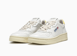 Giay Autry Medalist Low 'White Yellow' AULW-LL30