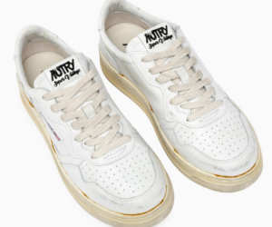 Giay Autry Glue Finish Effect Medalist Low 'White' AVLM-GF15