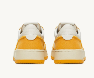 Giay Autry Medalist Low Goatskin 'White Mango' AULM-CB06