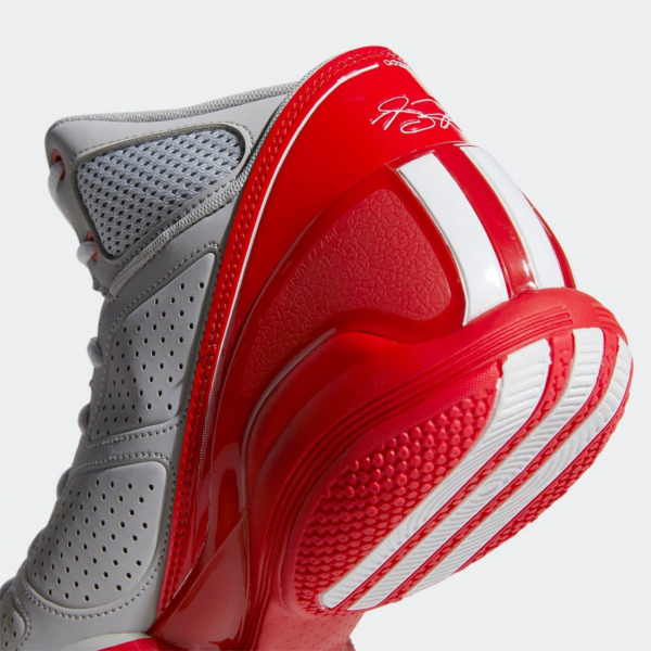 Giay Adidas D Rose 1.5 'Grey White Red' GY0257
