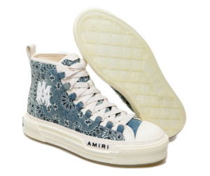 Giay Amiri Court High 'Clay Indigo' PF23MFS012-408