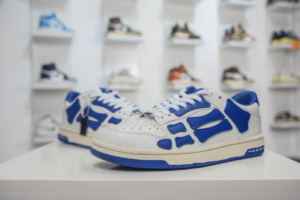 Giay Amiri Skel Low Top 'White Blue' PS22MFS003-123