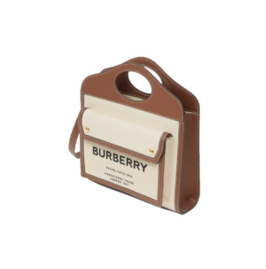 Tui Burberry Mini Canvas Leather Pocket 'Beige' 80393611