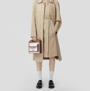 Tui Burberry Mini Canvas Leather Pocket 'Beige' 80393611