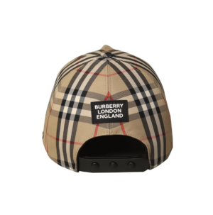 Mu Burberry Vintage Check Baseball 'Beige' 8026929