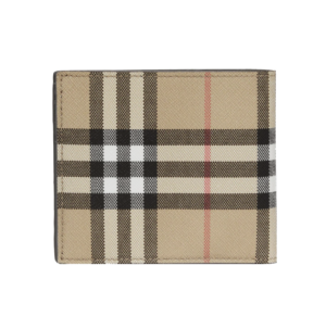 Vi Burberry Vintage Check Bifold 'Beige' 80579541