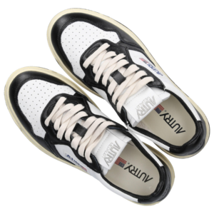 Giay Autry Medalist Low Leather 'Black White' AULW-WB01
