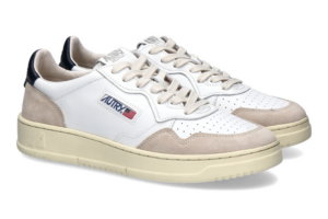 Giay Autry Medalist Low Suede 'White Blue' AULM-LS28