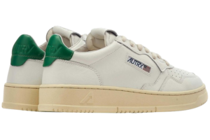 Giay Autry Medalist Low Leather 'White Green' AULM-LL20