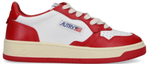 Giay Autry Medalist Low 'Red White' AULW-WB02