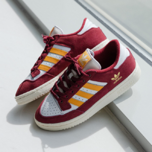 Giay Adidas Centennial 85 Low 'Collegiate Burgundy Gold' HQ7047