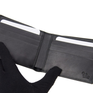 Vi Gucci Wallets Short Fold Wallet 'Black' 260987-BMJ1N-1000