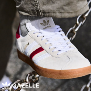 Giay Adidas Gazelle 'Aluminum Collegiate Burgundy' IG0672