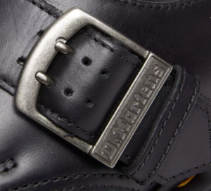 Giay Dr. Martens 1461 Buckle Pull Up 'Black' 31040001