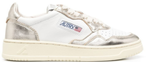 Giay Autry Medalist Low Leather 'White Platinum' AULW-WB16
