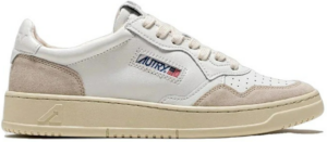 Giay Autry Medalist Low Leather Suede 'White' AULW-LS33