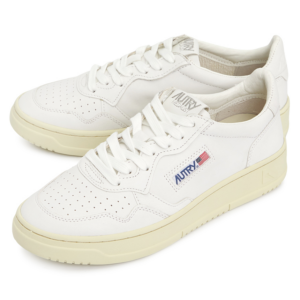 Giay Autry Dallas Low Goatskin 'White' ADLW-GG01